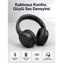 2025 Model Kulak Üstü Bluetooth Hoparlör Anc Özellikli - Lisinya