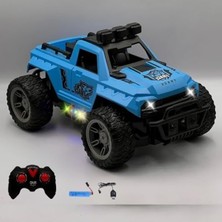 Odea Uzaktan Kumandalı Işıklı Off-Road Araba, 3.7 Volt Şarjlı