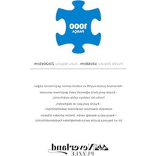 Odea Dünya Haritası Temalı 1000 Parça Puzzle Seti