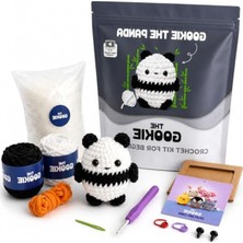 Odea Panda Temalı Amigurumi Örgü Seti ile El Işi Yeteneklerinizi Geliştirin