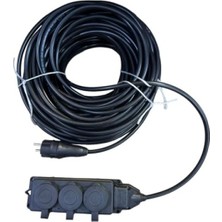 Odea 20 Metre 3 Lü Kauçuk Seyyar Uzatma Kablosu – 3x2.5 mm