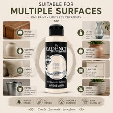 Odea 500 ml Antik Beyaz Multisurface Akrilik Boya, Farklı Yüzeyler Için