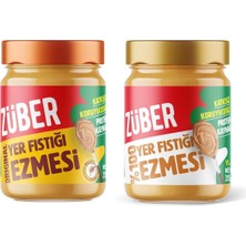 Züber Yer Fıstığı Ezmesi, Orijinal VE%100 Fıstık Ezmesi, 315 Gr, 2'li Paket