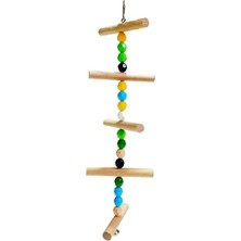 Odea 27X8 cm Sallanan Merdiven Kuşu Oyuncağı, Eğlenceli Tasarım