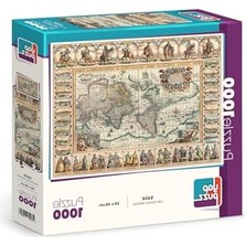 Odea Eski Dünya Haritası 1000 Parça Puzzle