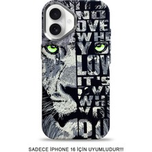SC Soo Case iPhone 16 Kılıf Magsafe Uyumlu Hayvan Figürlü Premium Kapak Kılıf SOO-740