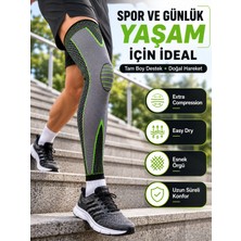 Uzun Kompresyon Diz Destekliği Spor ve Günlük Kullanım Için Güçlü Destek - Lisinya