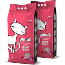 Odea 2X10KG Bebek Pudrası Kokulu Topaklanan Kedi Kumu
