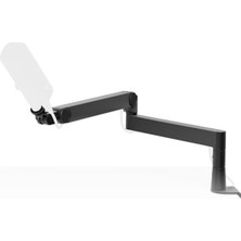 Odea Wave Mic Arm Pro – 360° Dönebilen Mikrofon Kolu, Düşük Profilli ve Gazlı Yaylı, Mikrofonlar/shure SM7B/HYPERX Quadcast/rode/blue Yeti ve Daha Fazlası ile Uyumlu – Yayın/podcasting Için | 3 Kg'a Kadar