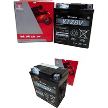 Yuasa YTZ8V 12V 7AH Agm Bakımsız Motosiklet Aküsü (120 Cca Orijinal Ekipman)