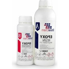 Odea 1.5 kg Şeffaf Epoksi Reçine, Yüksek Kalite, Hızlı Kuruyan Yapı