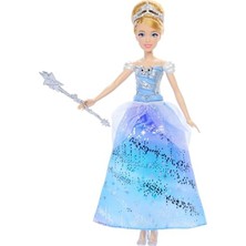 Odea Disney Prensesi Cinderella Sihirli Değnek Sallandığında Işıkları Yanan ve Sesler Çıkaran Elbisesi Ile, Filmden Ilham Alan Balo Elbiseli Cinderella, JBF94