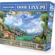 Odea Sahil Manzarası Temalı 1000 Parça Puzzle Seti