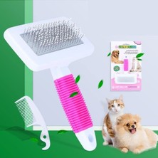 Odea Pembe Tüy Tarama Fırçası, Kedi ve Köpekler Için Etkili Bakım Aracı