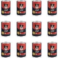 Odea Plus Jöle Içinde Et Parçacıklı Kuzu Etli Yetişkin Köpek Konservesi 400 gr (12 Adet)