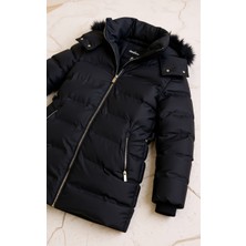 DeFacto Sıcak Tutan Su İtici Regular Fit Kapüşonlu Parka F7424AX26SP
