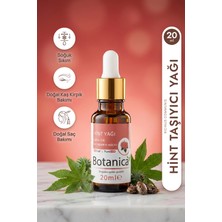 Botanica Hint Yağı Soğuk Sıkım %100 Saf Kaş Kirpik Bakımı Saç Bakımı Castor Oil 20 ml Pura Morena