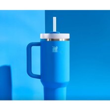 Odea Pipetli Termos Bardak, Mavi, 0.89 Litre