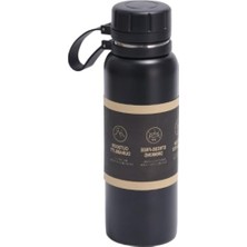 Odea 850 ml Kapasiteye Sahip Siyah Çelik Içli Termos