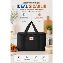 Visees 40 Litre Termal Buzluk Çanta Katlanabilir Piknik Kamp Plaj ve Yolculuk Için Termoslu Çanta