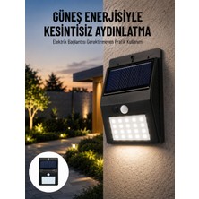 Solar Dekoratif Lambası Sensörlü LED Işık Bahçe Aydınlatma Yeni Nesil - Lisinya