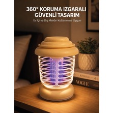 360° Koruma Izgaralı LED Sinek Kovucu Aydınlatma Lambası - Lisinya
