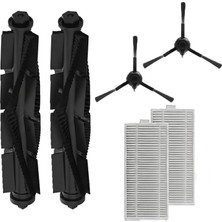 Voli Philips Homerun 2000, XU2000/10-20 XU2100/10-20 Için 2 Ana Fırça 2 Yan Fırça 2 Hepa Filtre