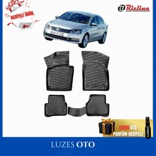Rizline Volkswagen Passat Sedan B7 3D Havuzlu Paspas 2010-2011-2012-2013-2014-2015