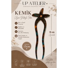 Up Atelier Kemik Uzun Yıldızlı Toka 15CM