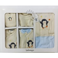 Bebengo BBNG-19003 Neşeli Penguen 10 Lu Zıbın Seti