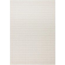 Eko Halı Mono Loop 03 Cream Beige Sisal Görünümlü Bukleli Kaymaz Tabanlı Yıkanabilir Halı