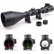 Magicool Tr-Nikula 3-9X56EG Tüfek Dürbünü Çift Işık Kırmızı,yeşil Kaynaklı Zoomlu