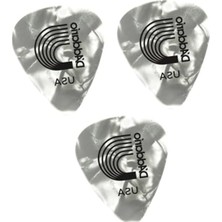 Odea Beyaz Medium Gitar Pena Seti, 0.70 mm Kalınlıkta 3 Adet