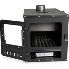 Flame Stove FS-333 Karavan  Fırınlı Kuzine