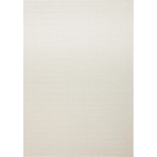 Eko Halı Mono Loop 03 White Xw Sisal Görünümlü Bukleli Kaymaz Tabanlı Yıkanabilir Halı