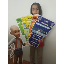 Eğlenceli Sınıf Mevsim Şeridi