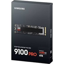 SAMSUNG9100 Pro MZ-VAP4T0BW/AM 4tb 14800/13400MB/SN Pcıe Nvme M.2 SSD