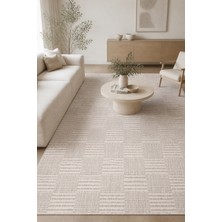 Cinka Home Vaha Sisal Görünümlü Kaymaz Taban Özel Ölçü Mutfak Koridor Halısı Robot Süpürge Uyumlu Kolay Temizle