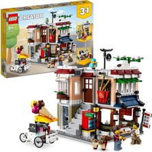 Zemira Lego® Creator 3’ü 1 Arada Şehir Merkezi Makarna Dükkanı 31131-8 Yaş Üzeri Için Şehir Merkezi Bin