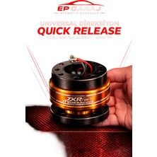 EP Garaj Otomotiv Unıversal Direksiyon Quıck Release (Hızlı Sök Tak Göbeği) – Spor Tip Sarı Renkli