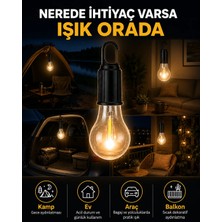Astraltech Akıllı Sensörlü USB Şarjlı Kamp Lambası
