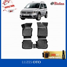 Rizline Volkswagen Caddy 3D Havuzlu Paspas 2010-2011-2012-2013-2014-2015-2016-2017-2018-2019-2020