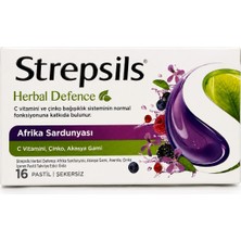 Strepsils Herbal Afrika Sardunyası 16 Pastil