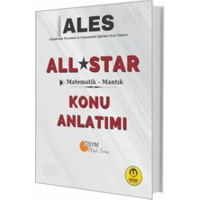 Matra Tasarı Yayınları Ales All Star Sayısal Yetenek Matematik Mantık Konu Anlatımı