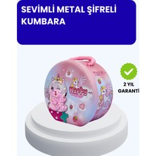 Çocuk Para Kasası Anahtarlı Güvenli Tasarruf Kutusu - Lisinya