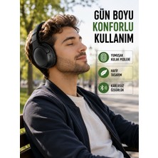 3.2 cm Sürücülü Ergonomik Kablosuz Kulaklık - Lisinya