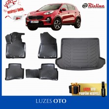 Rizline Kia Sportage 3D Havuzlu Paspas ve Bagaj Havuzu 2016 Model Uyumlu