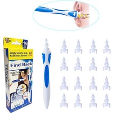 Find Back Pratik Kulak Temizleme Aparatı Silikon Kit Ear Claning ( Lisinya )