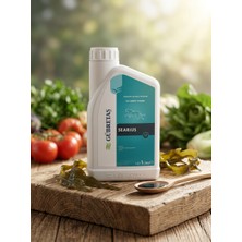 Gübretaş Searıus %100 Doğal Deniz Yosunu Içeren Sıvı Organik Gübre - 1 Litre (Kök Geliştirici, Çiçeklendirici ve Stres Kalkanı)