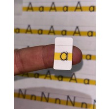Eğlenceli Sınıf Harf ve Rakam Sticker (Maarif Modele Uygun)